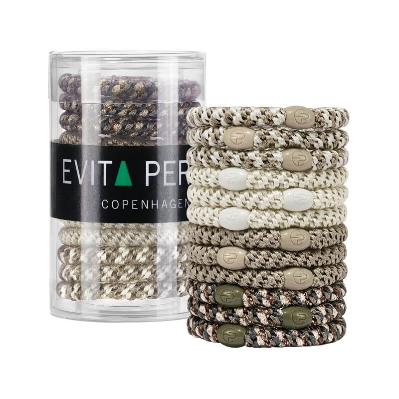 Roxanne Thick Hair Tie Pony Elastic Ponytail Holder (12 pcs) - EVITA PERONI OFFICIAL